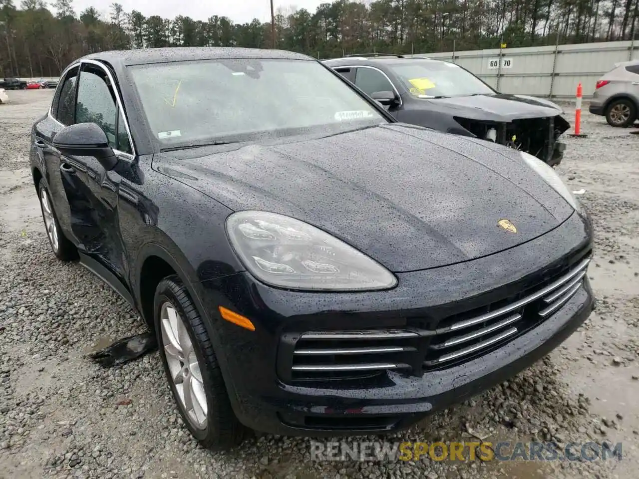 1 Photograph of a damaged car WP1AA2AY2KDA09682 PORSCHE CAYENNE 2019