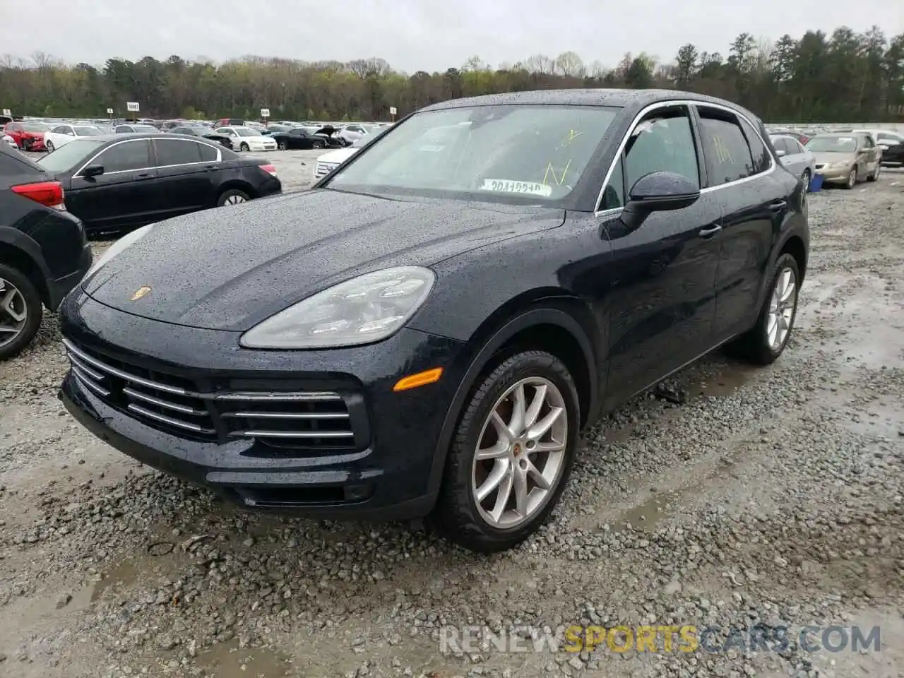 2 Photograph of a damaged car WP1AA2AY2KDA09682 PORSCHE CAYENNE 2019