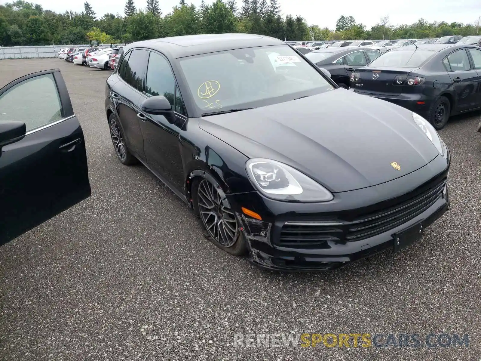 1 Photograph of a damaged car WP1AA2AY2KDA11481 PORSCHE CAYENNE 2019