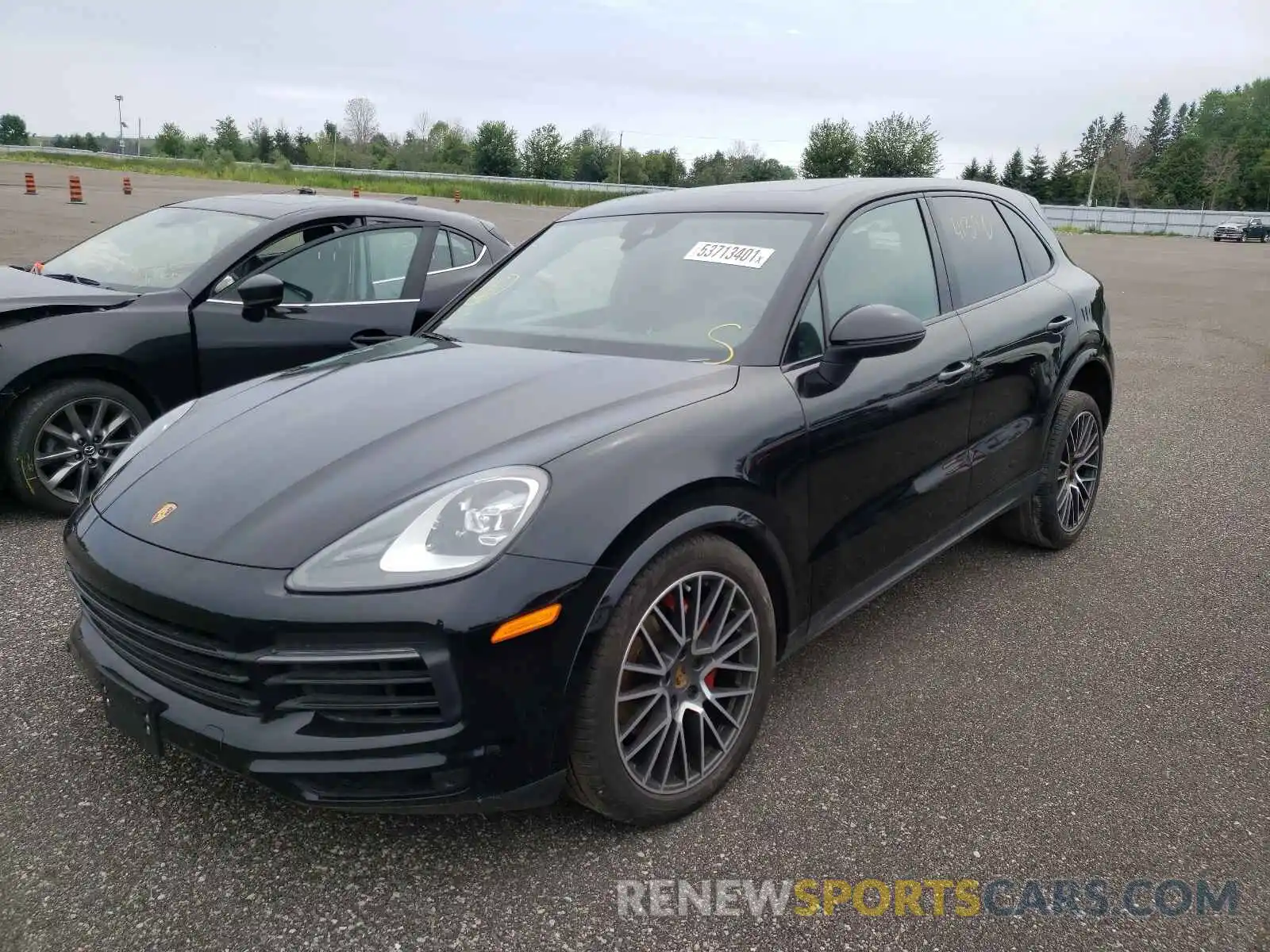 2 Photograph of a damaged car WP1AA2AY2KDA11481 PORSCHE CAYENNE 2019