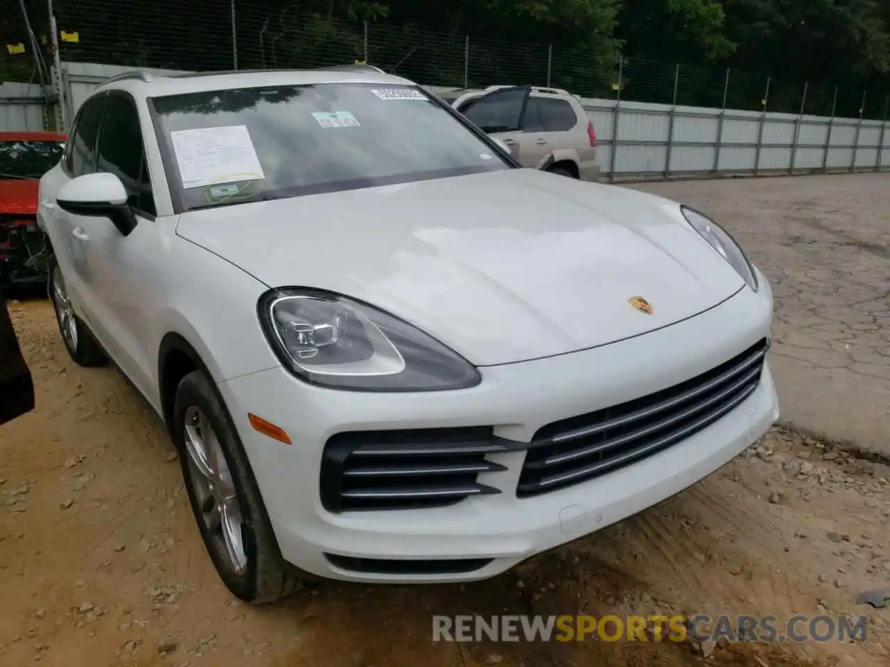 1 Photograph of a damaged car WP1AA2AY2KDA12260 PORSCHE CAYENNE 2019