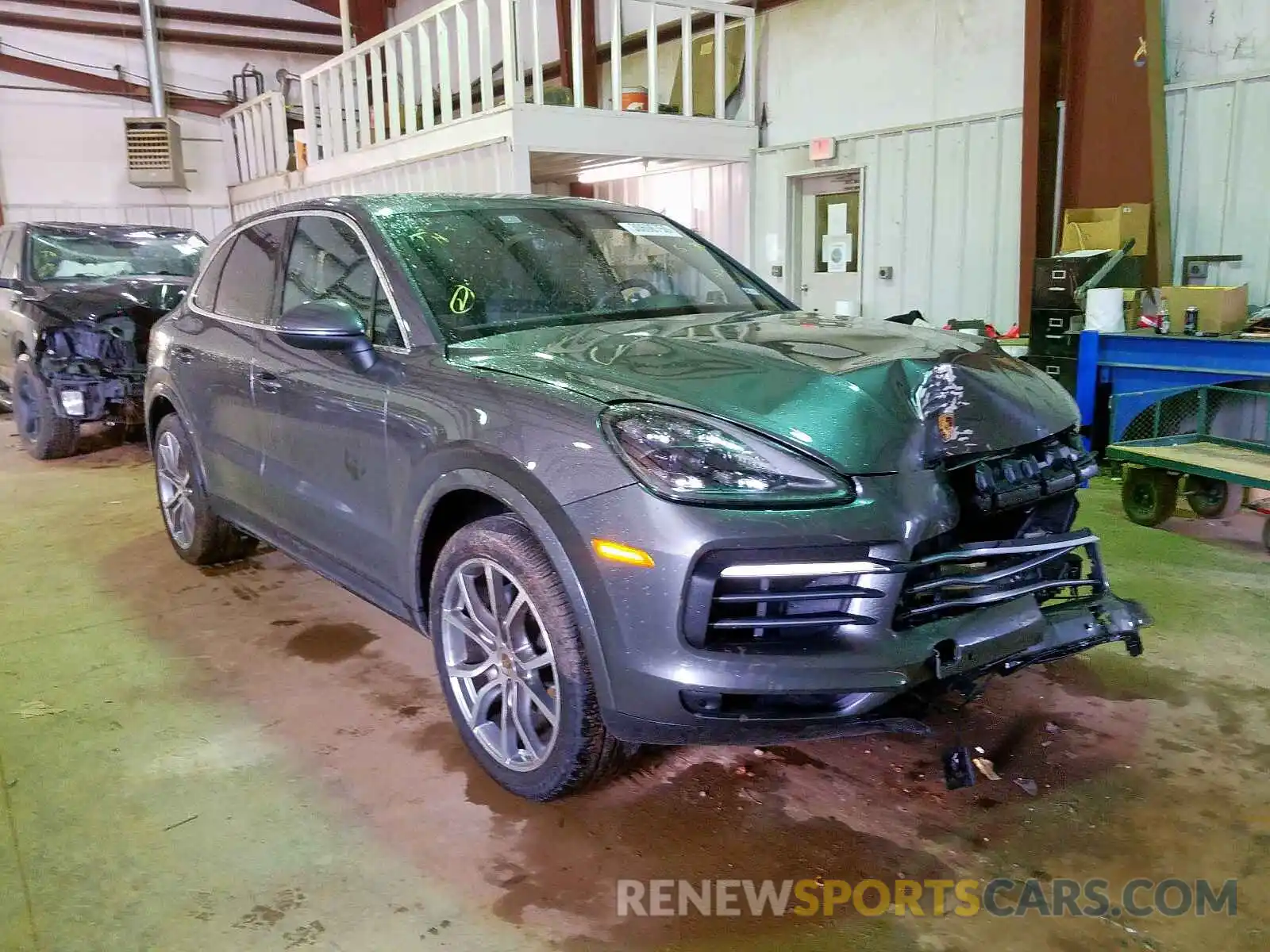 1 Photograph of a damaged car WP1AA2AY2KDA15790 PORSCHE CAYENNE 2019