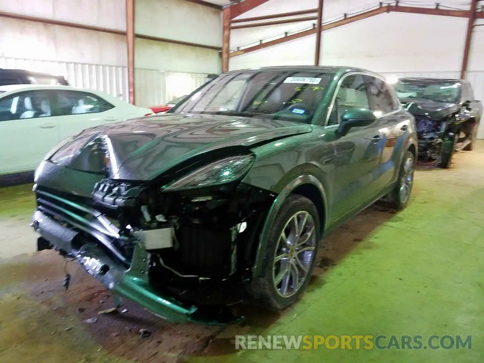 2 Photograph of a damaged car WP1AA2AY2KDA15790 PORSCHE CAYENNE 2019