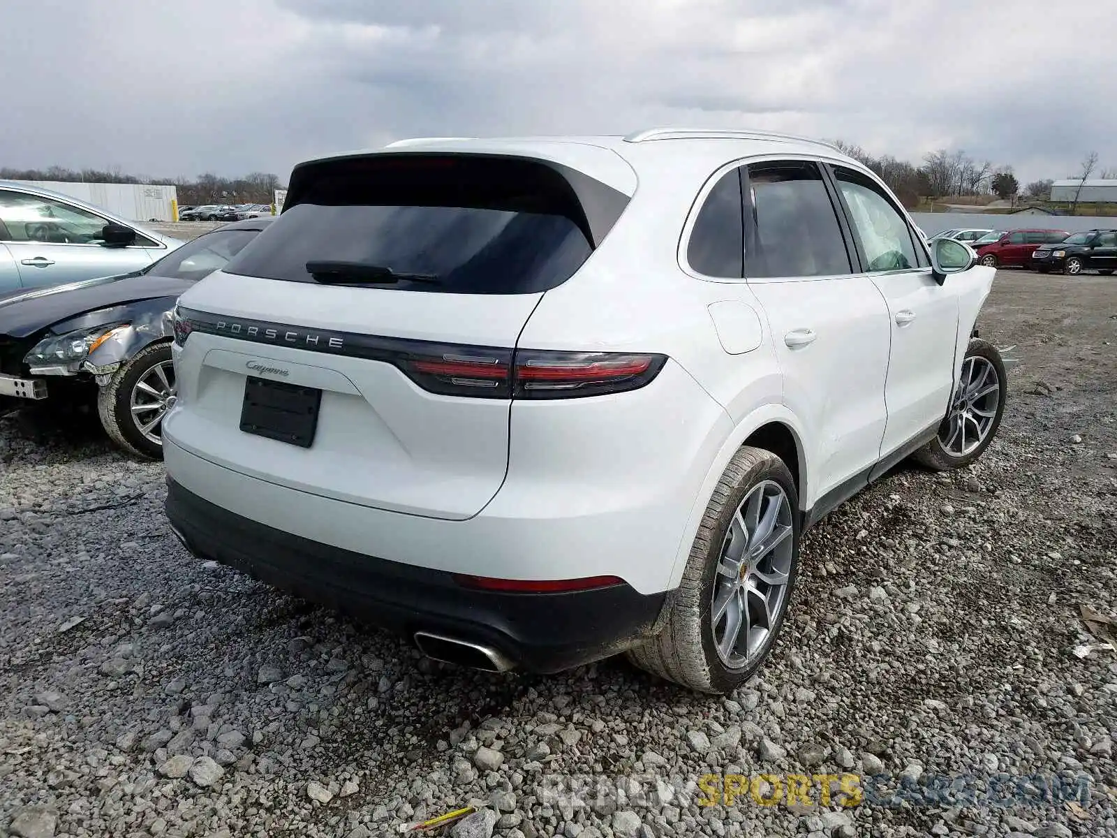 4 Фотография поврежденного автомобиля WP1AA2AY2KDA17264 PORSCHE CAYENNE 2019