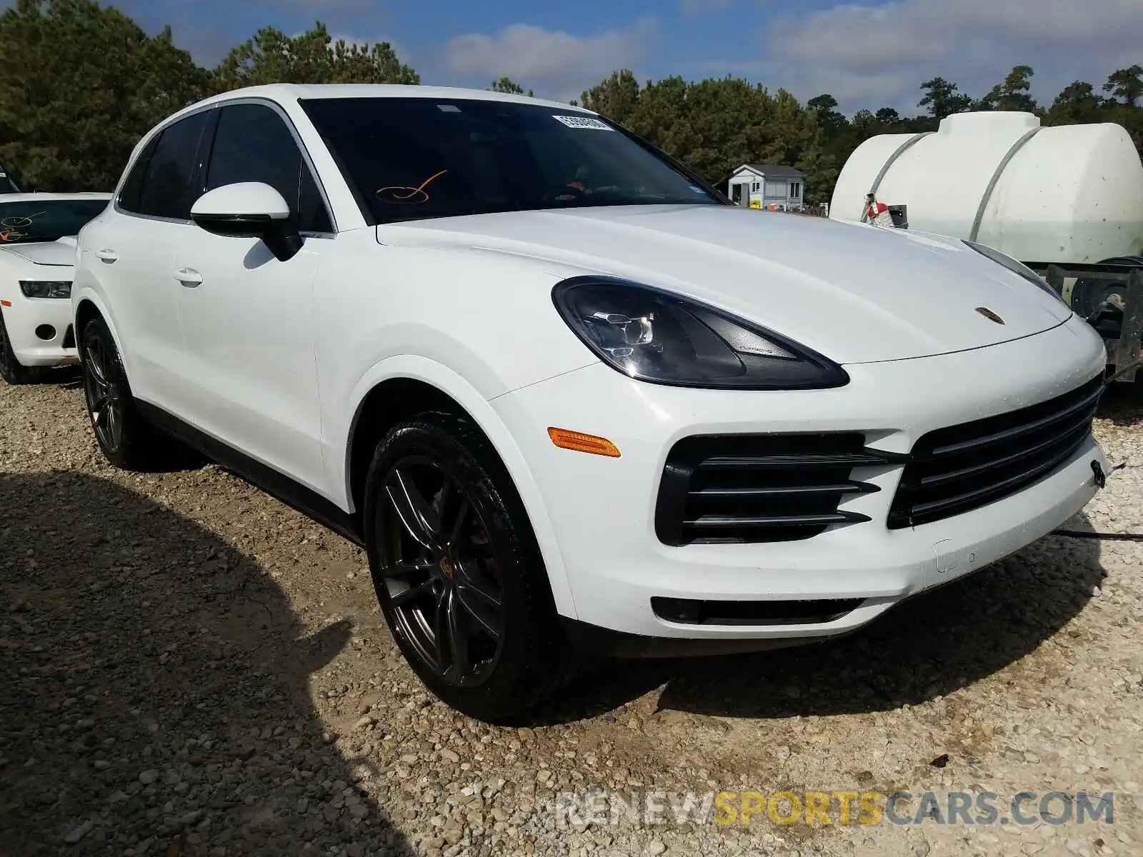 1 Photograph of a damaged car WP1AA2AY3KDA01154 PORSCHE CAYENNE 2019