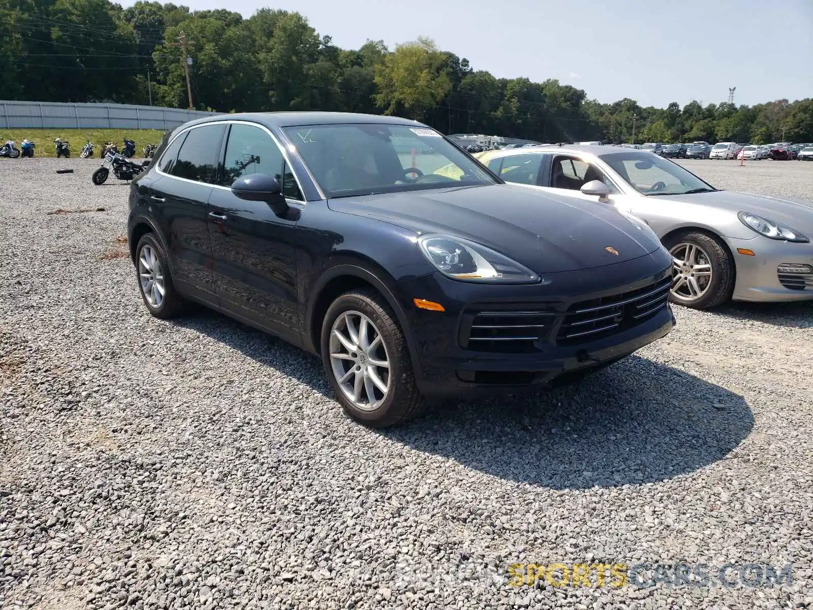 1 Photograph of a damaged car WP1AA2AY3KDA01221 PORSCHE CAYENNE 2019