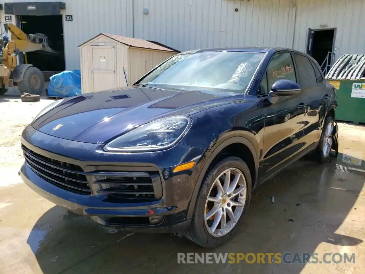 2 Photograph of a damaged car WP1AA2AY3KDA01770 PORSCHE CAYENNE 2019