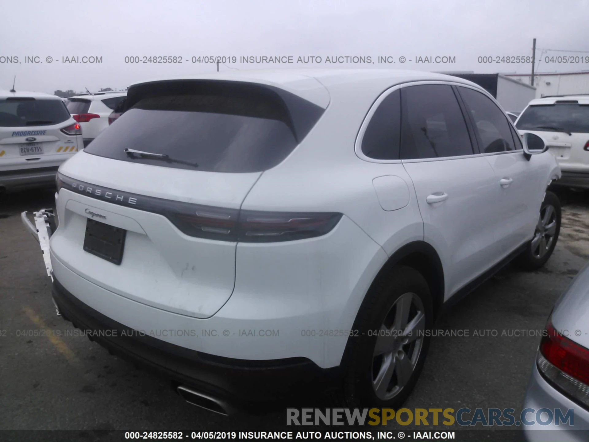 4 Фотография поврежденного автомобиля WP1AA2AY3KDA01896 PORSCHE CAYENNE 2019