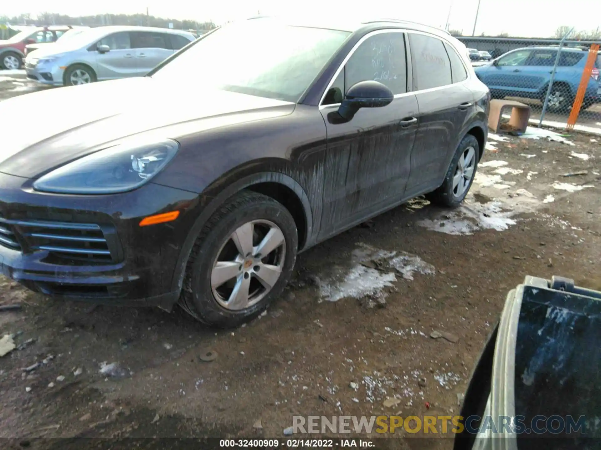 2 Фотография поврежденного автомобиля WP1AA2AY3KDA03289 PORSCHE CAYENNE 2019