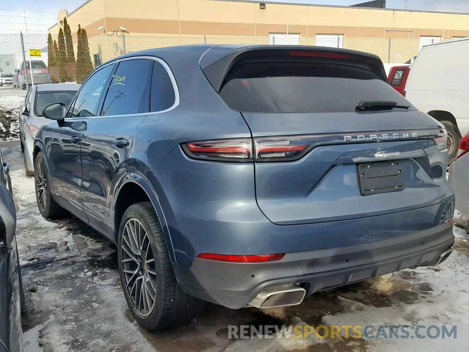 3 Фотография поврежденного автомобиля WP1AA2AY3KDA04569 PORSCHE CAYENNE 2019