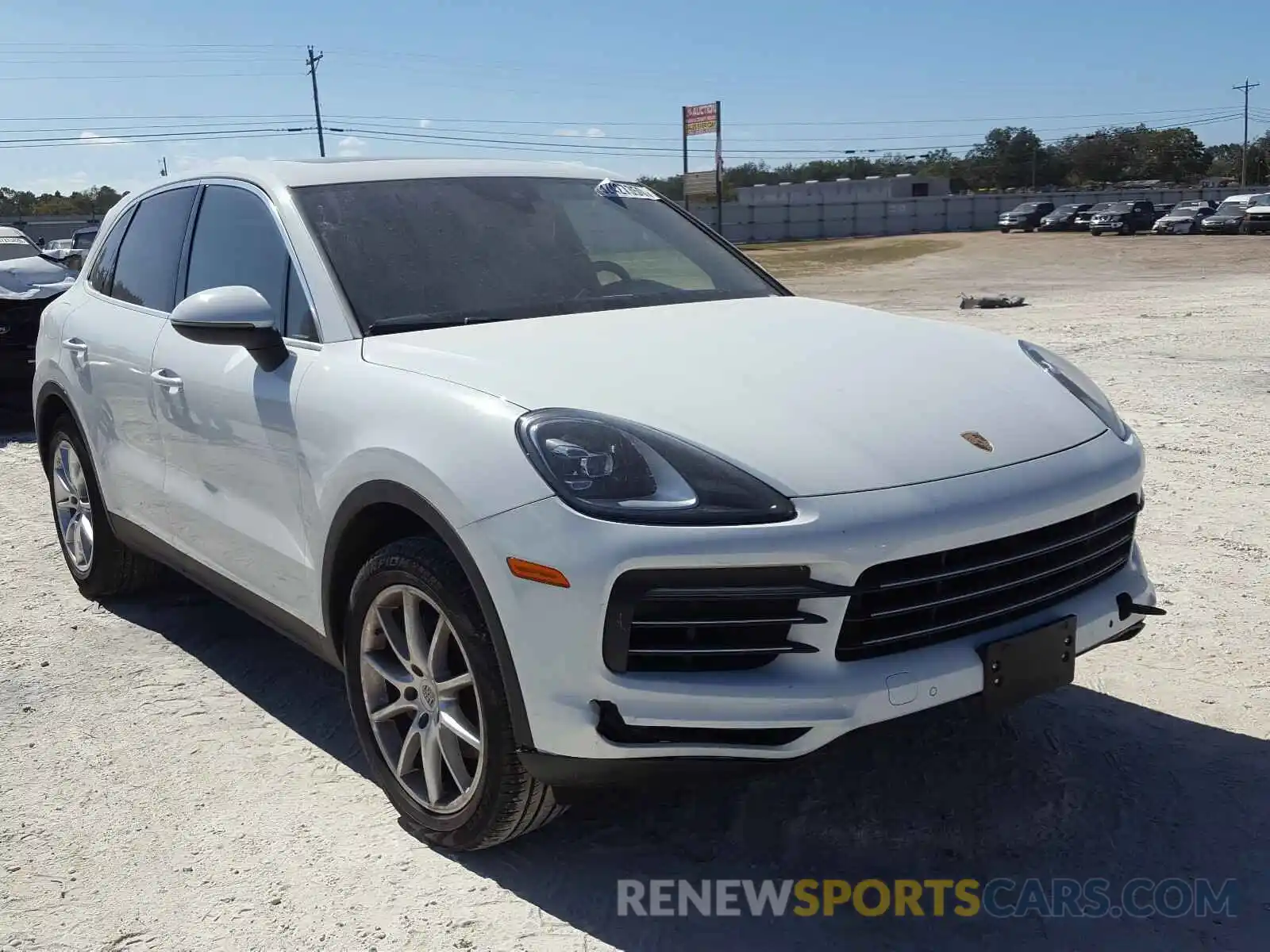 1 Photograph of a damaged car WP1AA2AY3KDA04796 PORSCHE CAYENNE 2019