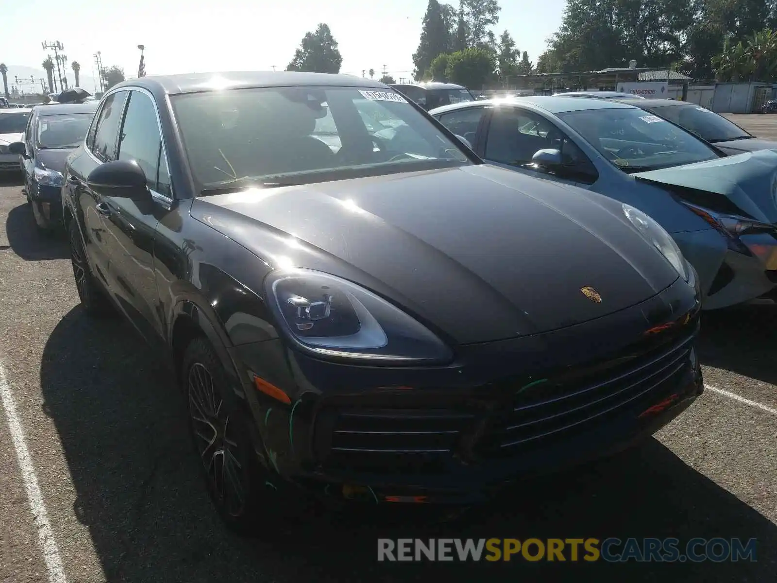 1 Photograph of a damaged car WP1AA2AY3KDA06693 PORSCHE CAYENNE 2019