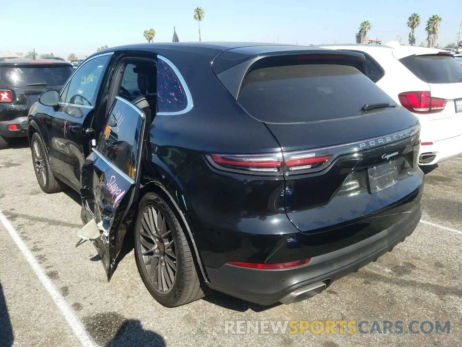 3 Photograph of a damaged car WP1AA2AY3KDA06693 PORSCHE CAYENNE 2019