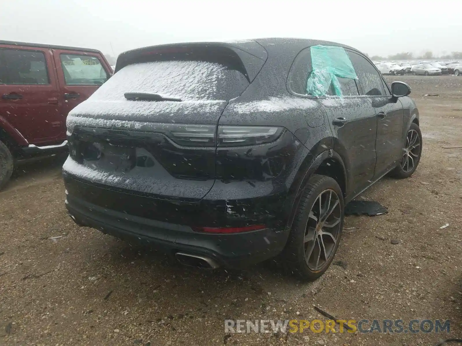 4 Photograph of a damaged car WP1AA2AY3KDA08623 PORSCHE CAYENNE 2019