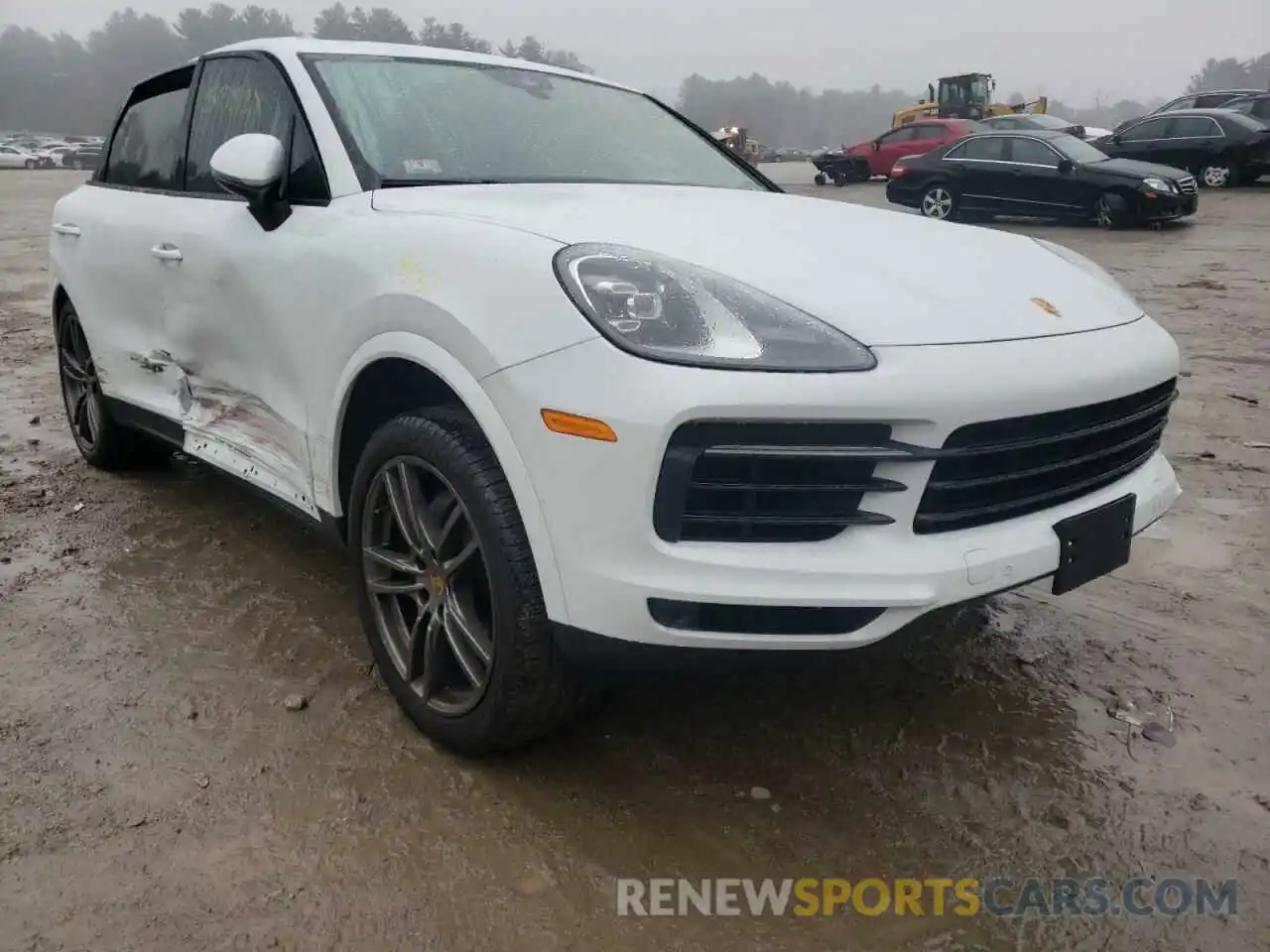 1 Photograph of a damaged car WP1AA2AY3KDA09562 PORSCHE CAYENNE 2019