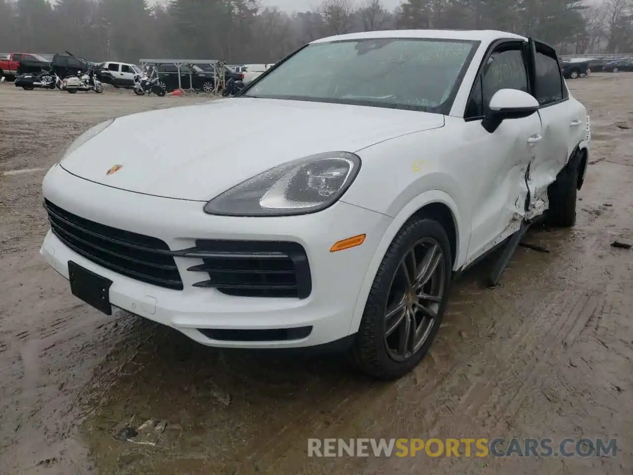 2 Фотография поврежденного автомобиля WP1AA2AY3KDA09562 PORSCHE CAYENNE 2019