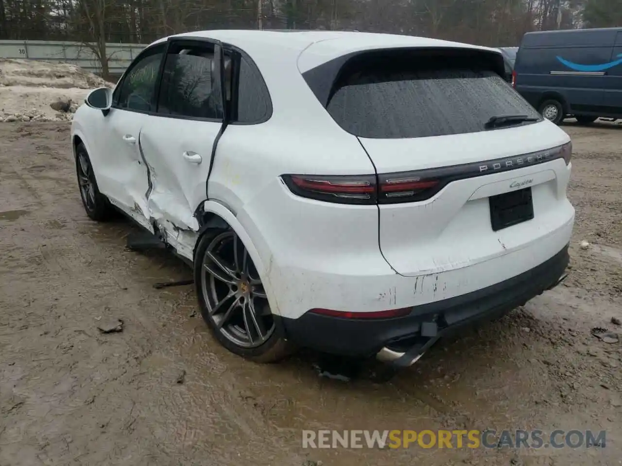 3 Photograph of a damaged car WP1AA2AY3KDA09562 PORSCHE CAYENNE 2019