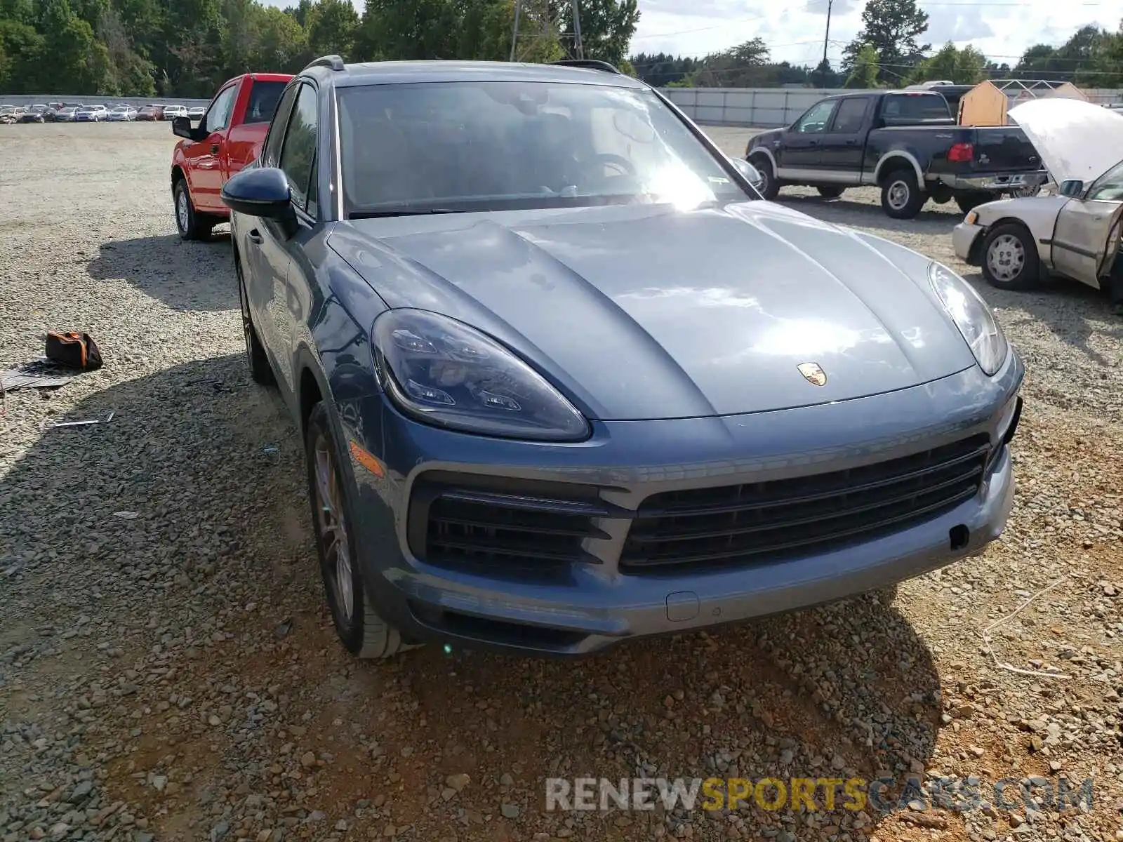 1 Photograph of a damaged car WP1AA2AY3KDA11277 PORSCHE CAYENNE 2019