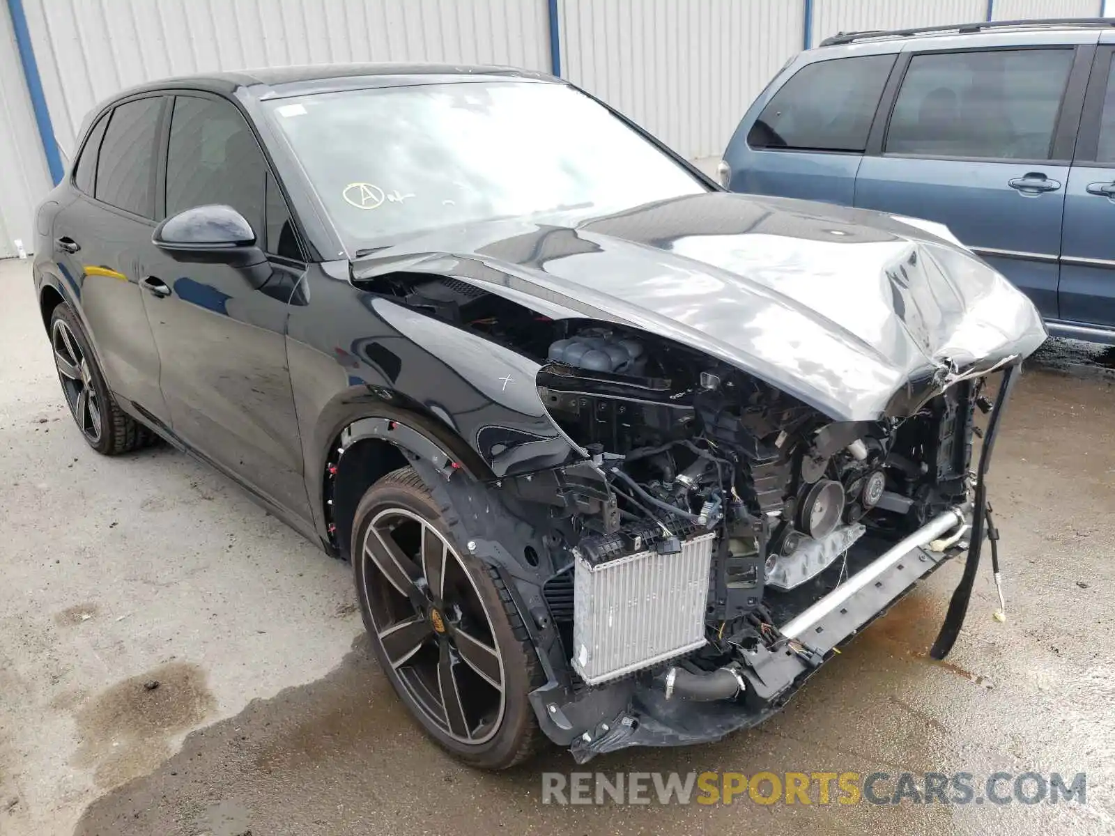 1 Photograph of a damaged car WP1AA2AY3KDA11327 PORSCHE CAYENNE 2019