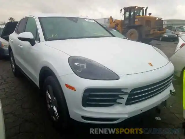 1 Photograph of a damaged car WP1AA2AY3KDA12493 PORSCHE CAYENNE 2019