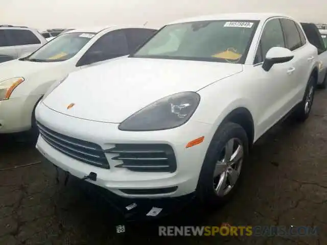 2 Фотография поврежденного автомобиля WP1AA2AY3KDA12493 PORSCHE CAYENNE 2019