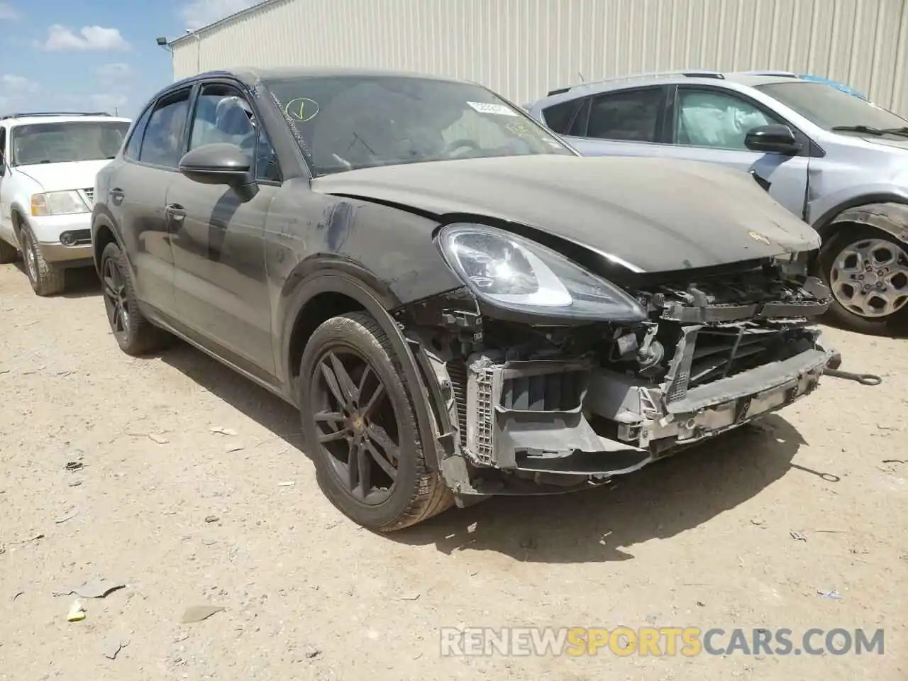 1 Photograph of a damaged car WP1AA2AY3KDA13157 PORSCHE CAYENNE 2019