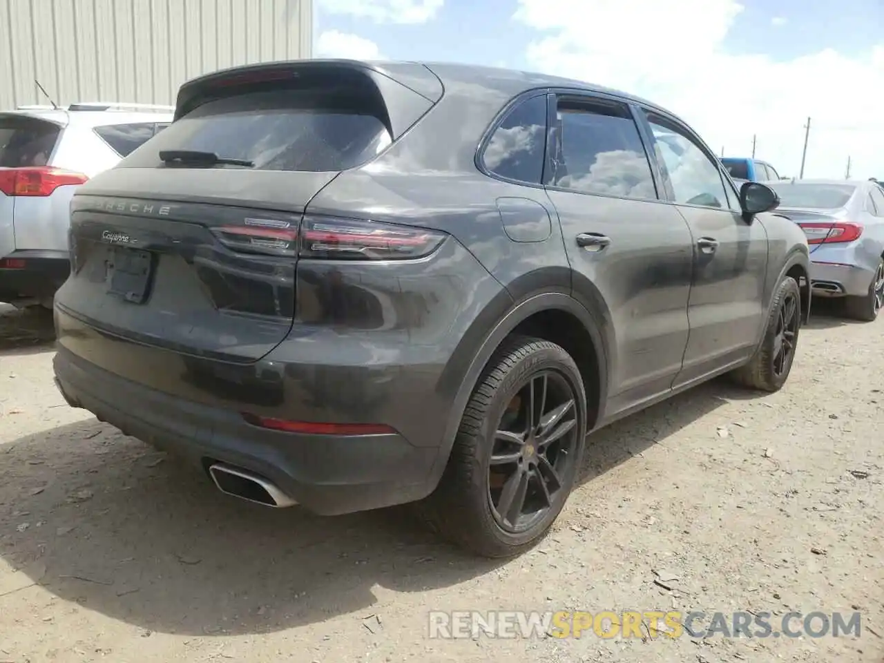 4 Photograph of a damaged car WP1AA2AY3KDA13157 PORSCHE CAYENNE 2019