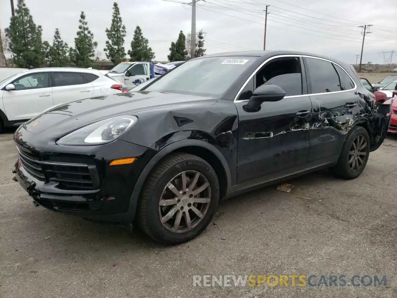 1 Фотография поврежденного автомобиля WP1AA2AY4KDA03608 PORSCHE CAYENNE 2019