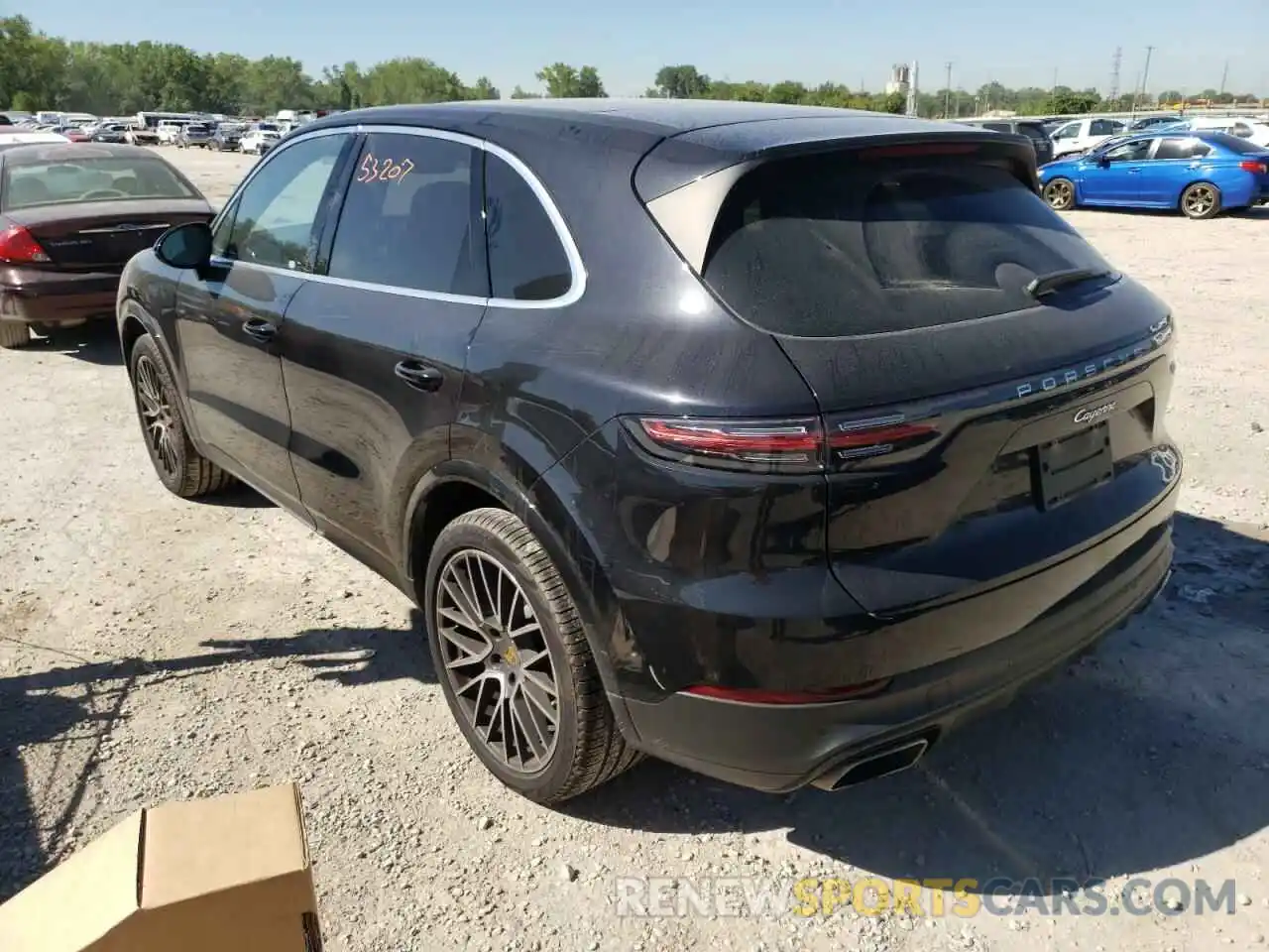 3 Фотография поврежденного автомобиля WP1AA2AY4KDA04189 PORSCHE CAYENNE 2019