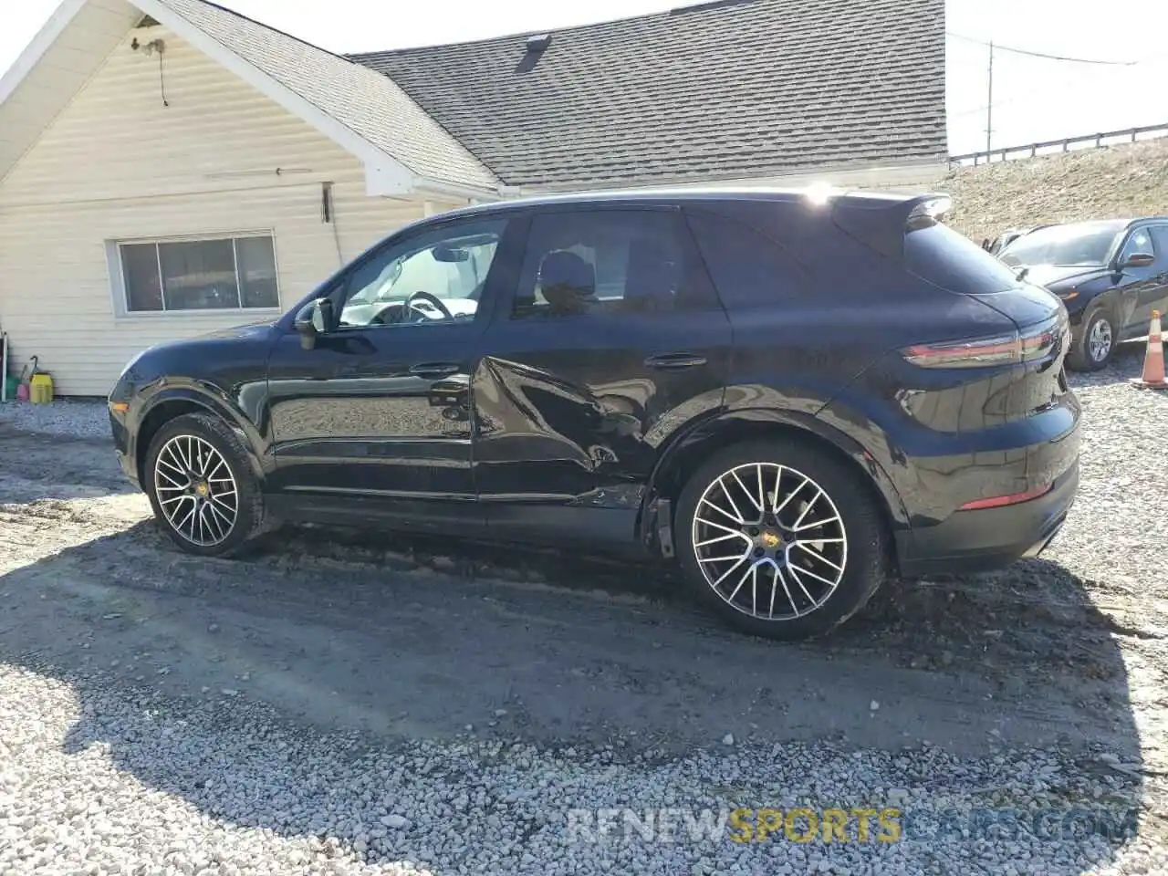 2 Фотография поврежденного автомобиля WP1AA2AY4KDA06184 PORSCHE CAYENNE 2019