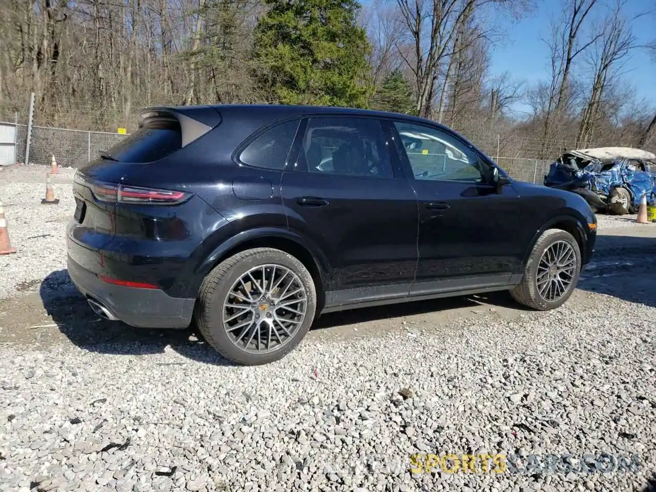 3 Фотография поврежденного автомобиля WP1AA2AY4KDA06184 PORSCHE CAYENNE 2019