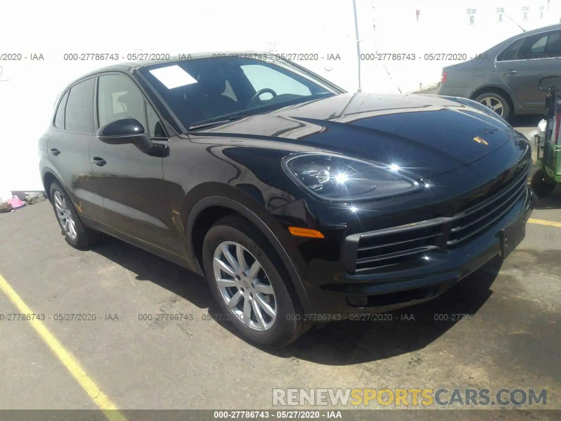 1 Photograph of a damaged car WP1AA2AY4KDA07075 PORSCHE CAYENNE 2019