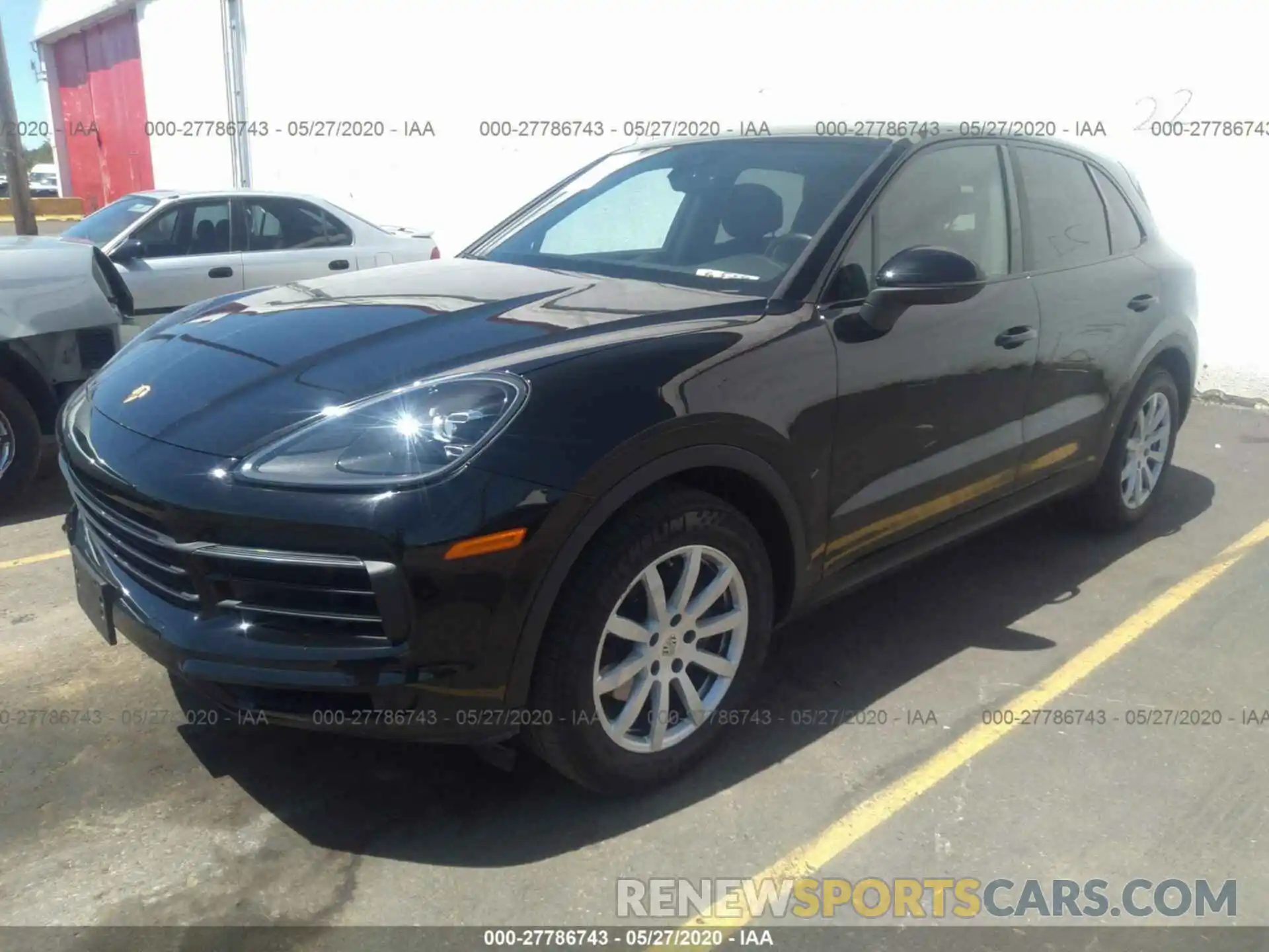 2 Фотография поврежденного автомобиля WP1AA2AY4KDA07075 PORSCHE CAYENNE 2019