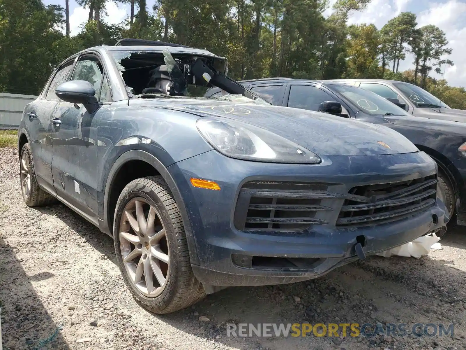 1 Photograph of a damaged car WP1AA2AY4KDA08159 PORSCHE CAYENNE 2019