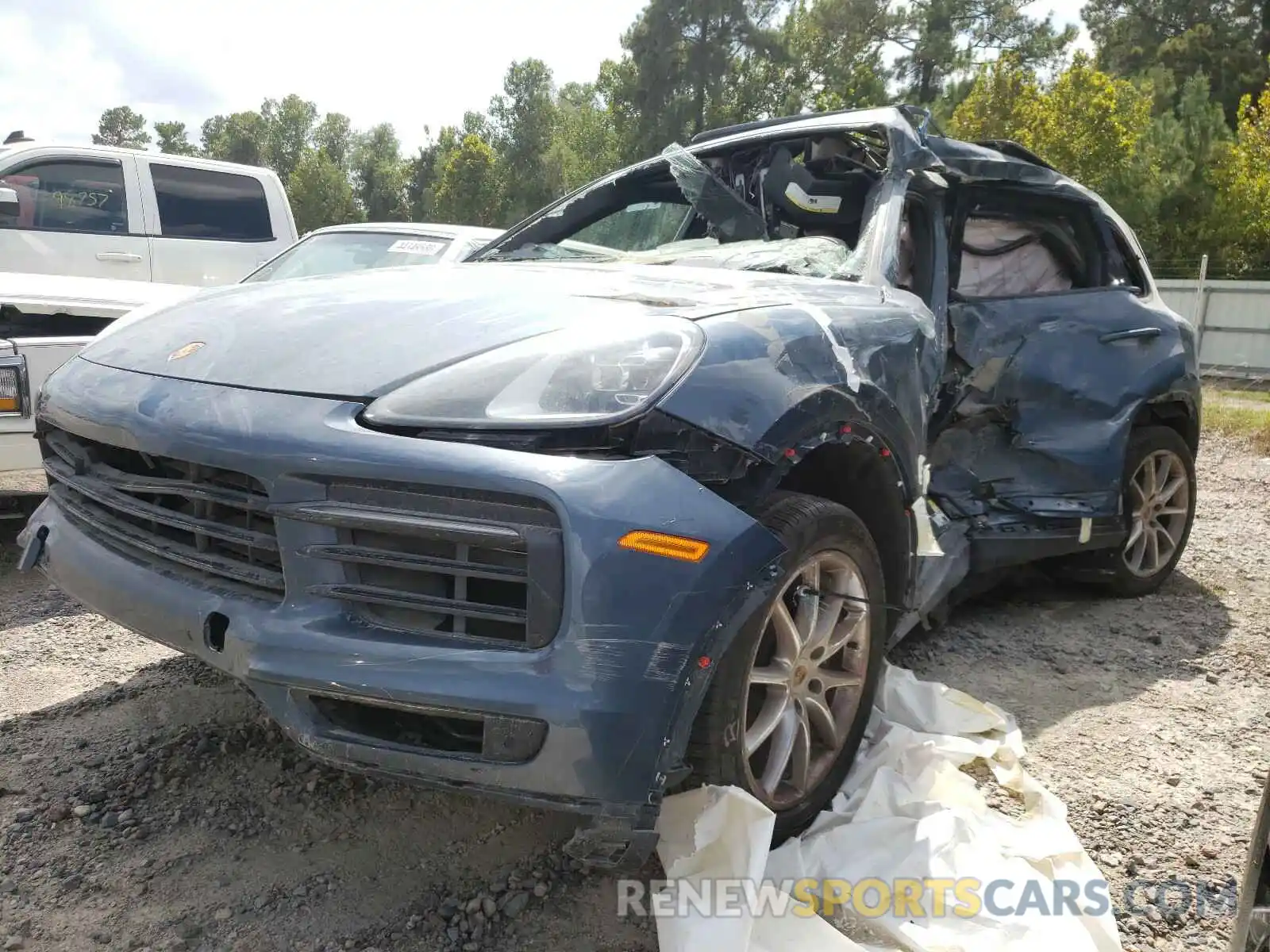 2 Photograph of a damaged car WP1AA2AY4KDA08159 PORSCHE CAYENNE 2019