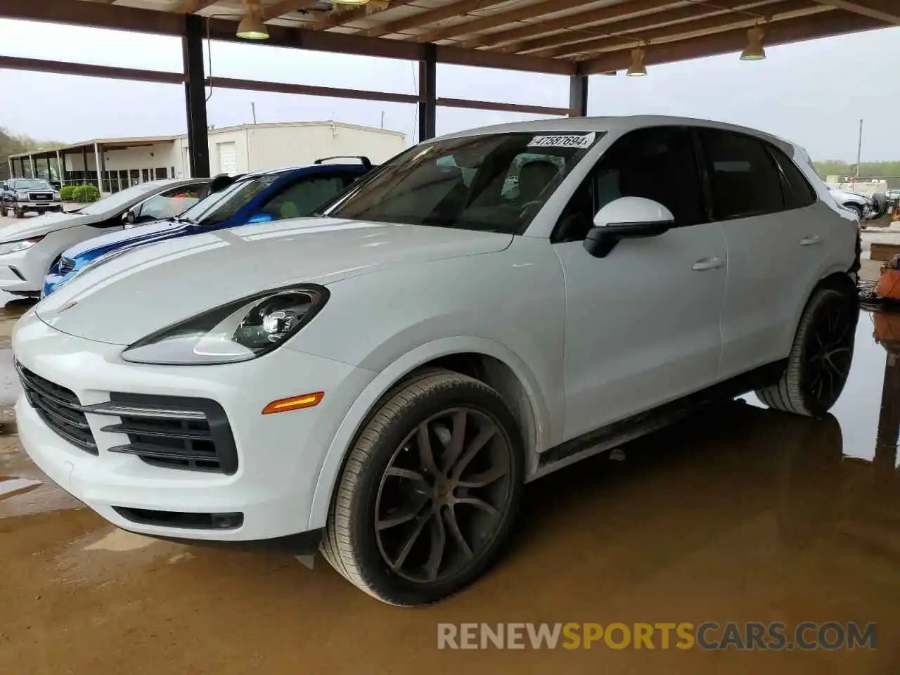 1 Photograph of a damaged car WP1AA2AY4KDA08291 PORSCHE CAYENNE 2019