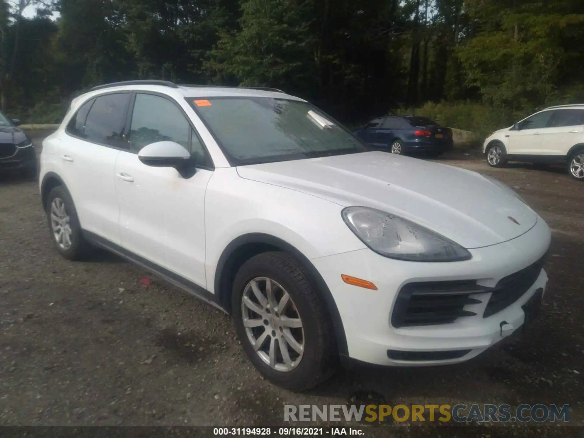 1 Photograph of a damaged car WP1AA2AY4KDA09117 PORSCHE CAYENNE 2019