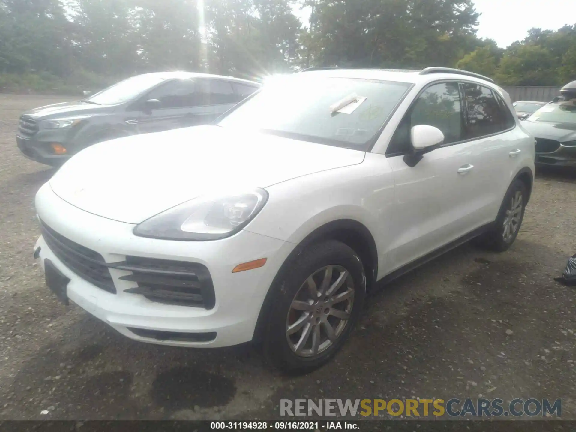 2 Фотография поврежденного автомобиля WP1AA2AY4KDA09117 PORSCHE CAYENNE 2019