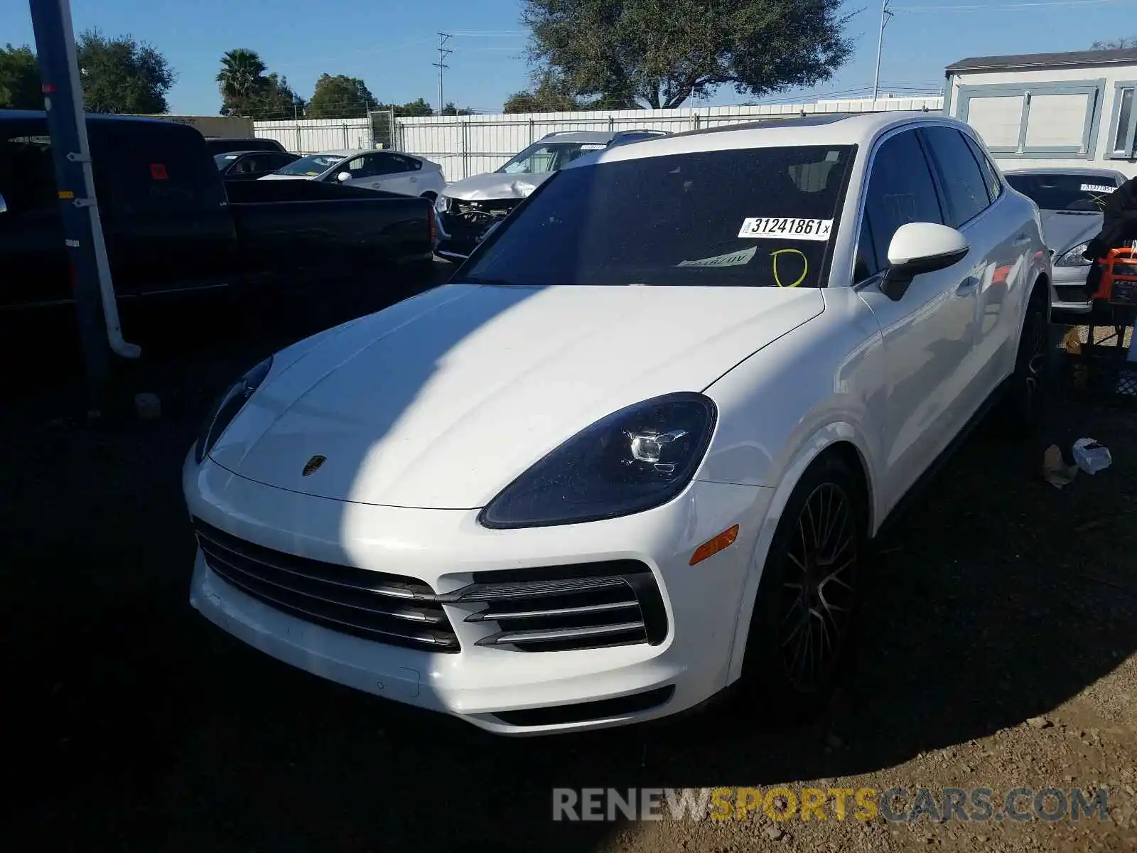 2 Photograph of a damaged car WP1AA2AY4KDA10770 PORSCHE CAYENNE 2019