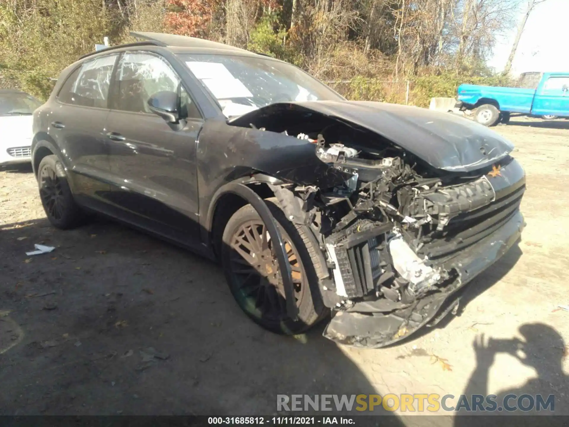 1 Photograph of a damaged car WP1AA2AY4KDA11790 PORSCHE CAYENNE 2019