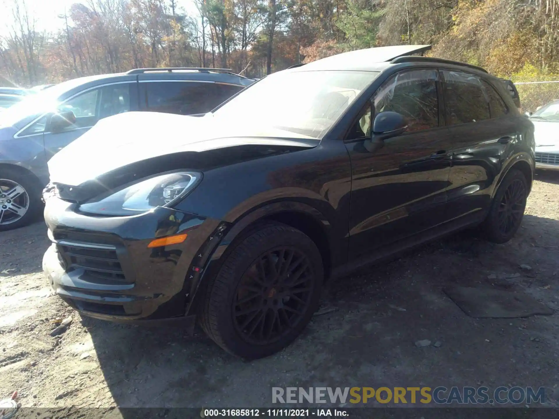 2 Фотография поврежденного автомобиля WP1AA2AY4KDA11790 PORSCHE CAYENNE 2019