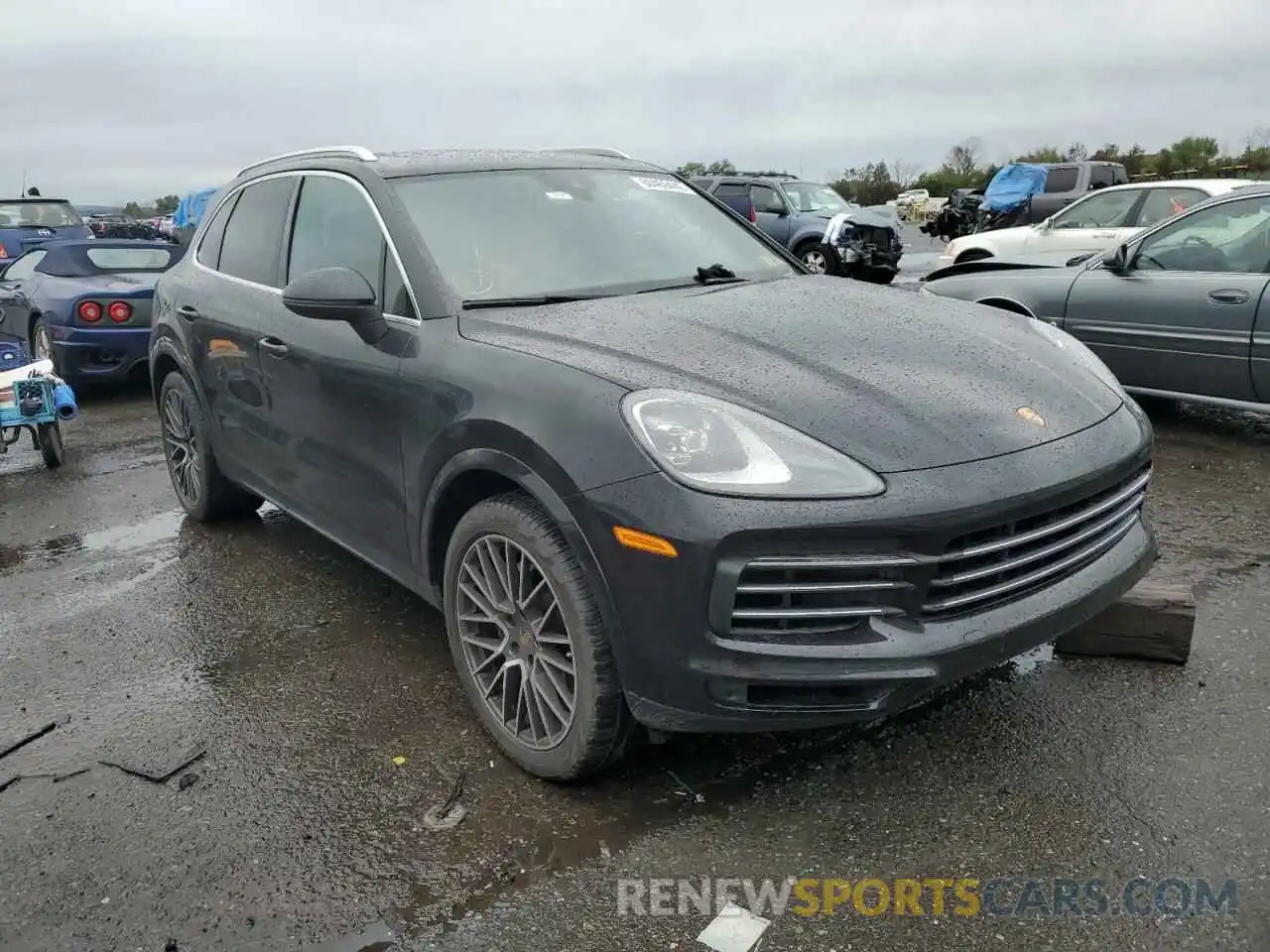 1 Photograph of a damaged car WP1AA2AY4KDA12938 PORSCHE CAYENNE 2019