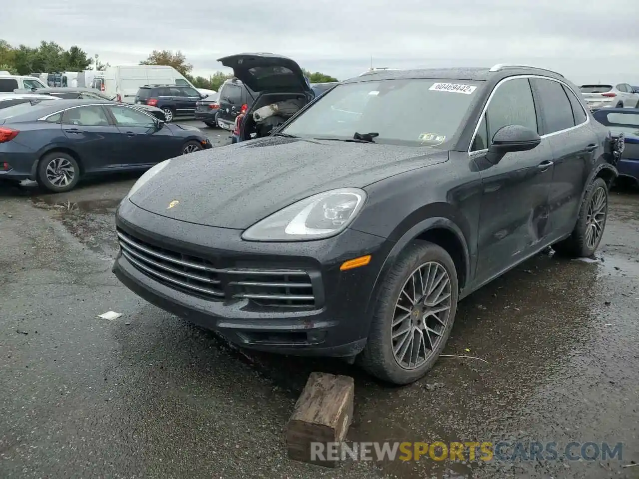 2 Photograph of a damaged car WP1AA2AY4KDA12938 PORSCHE CAYENNE 2019