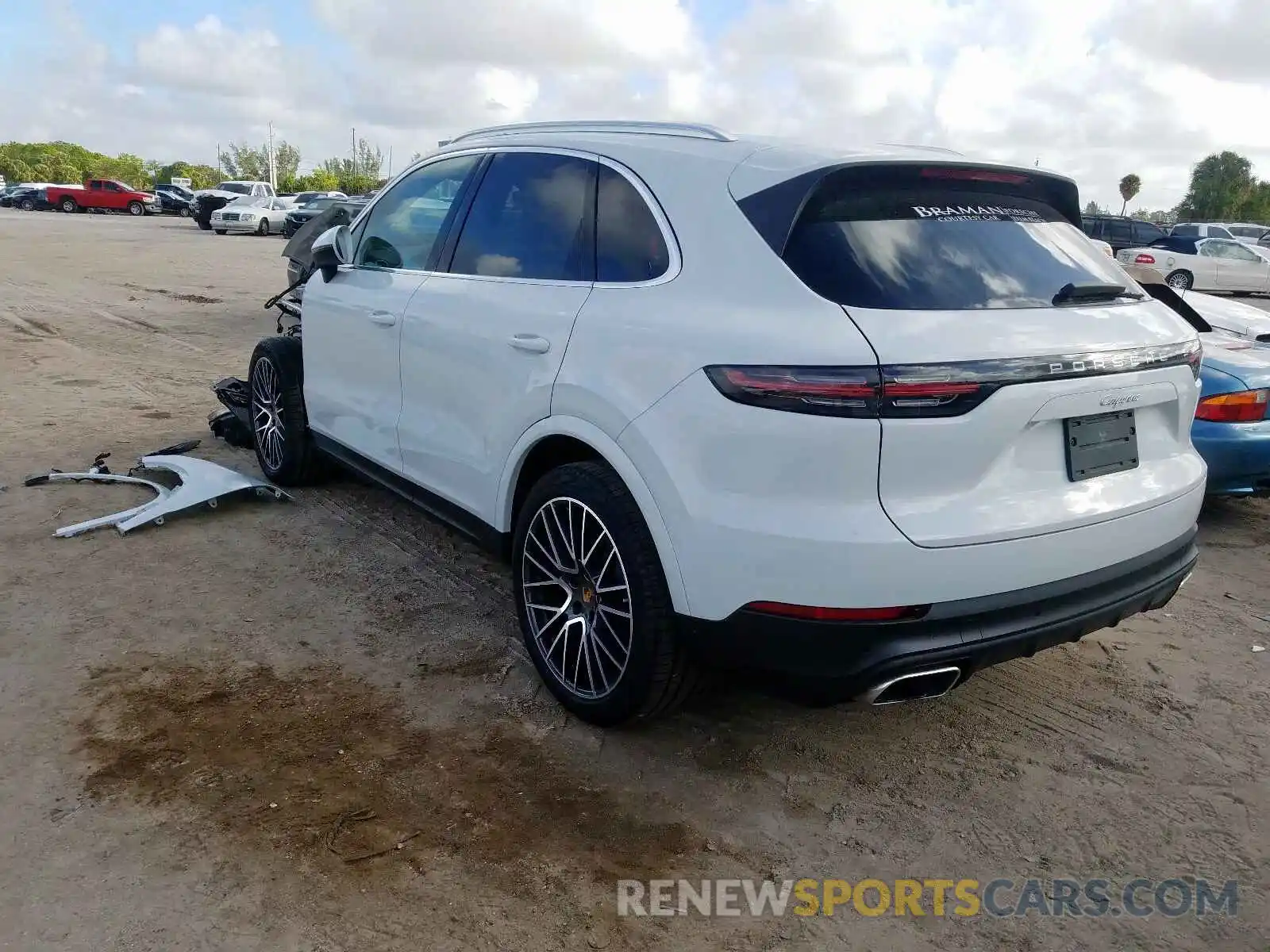 3 Photograph of a damaged car WP1AA2AY4KDA16522 PORSCHE CAYENNE 2019