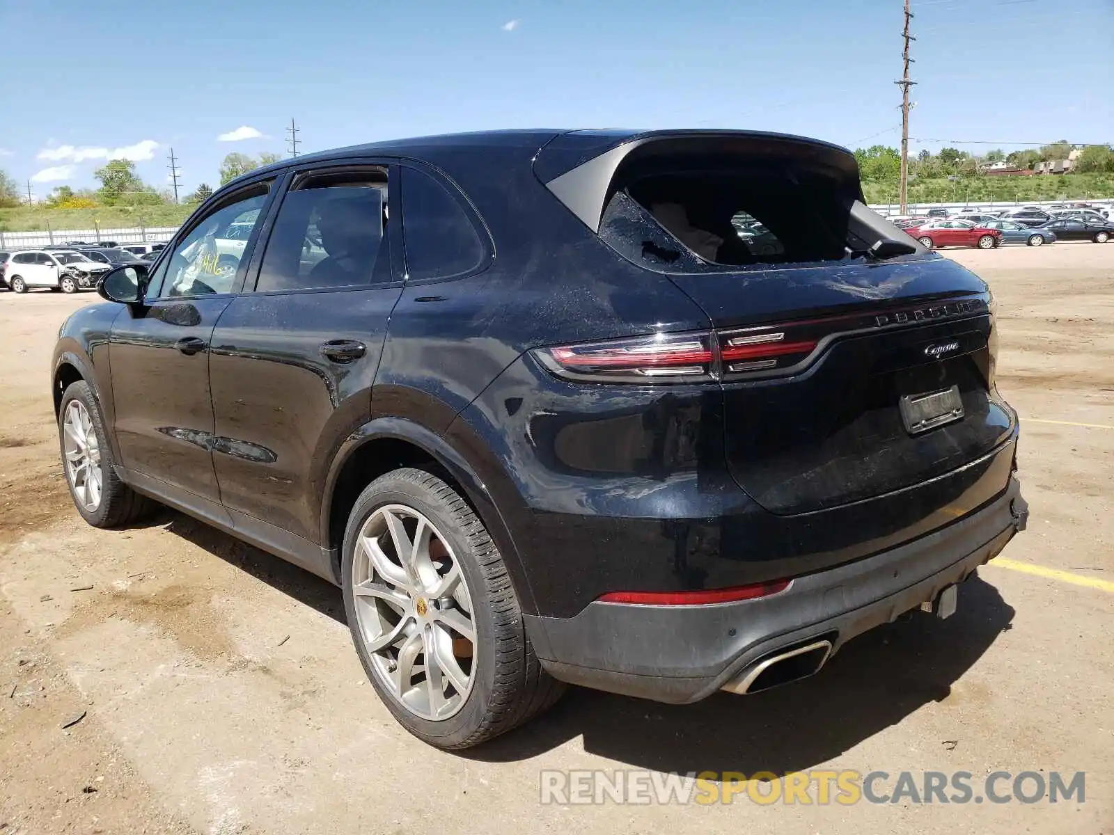 3 Photograph of a damaged car WP1AA2AY4KDA18240 PORSCHE CAYENNE 2019