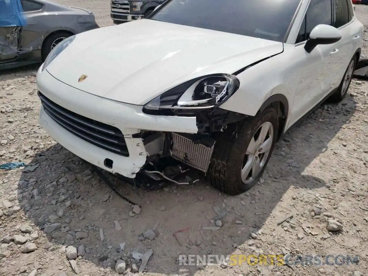 9 Photograph of a damaged car WP1AA2AY4KDA18741 PORSCHE CAYENNE 2019