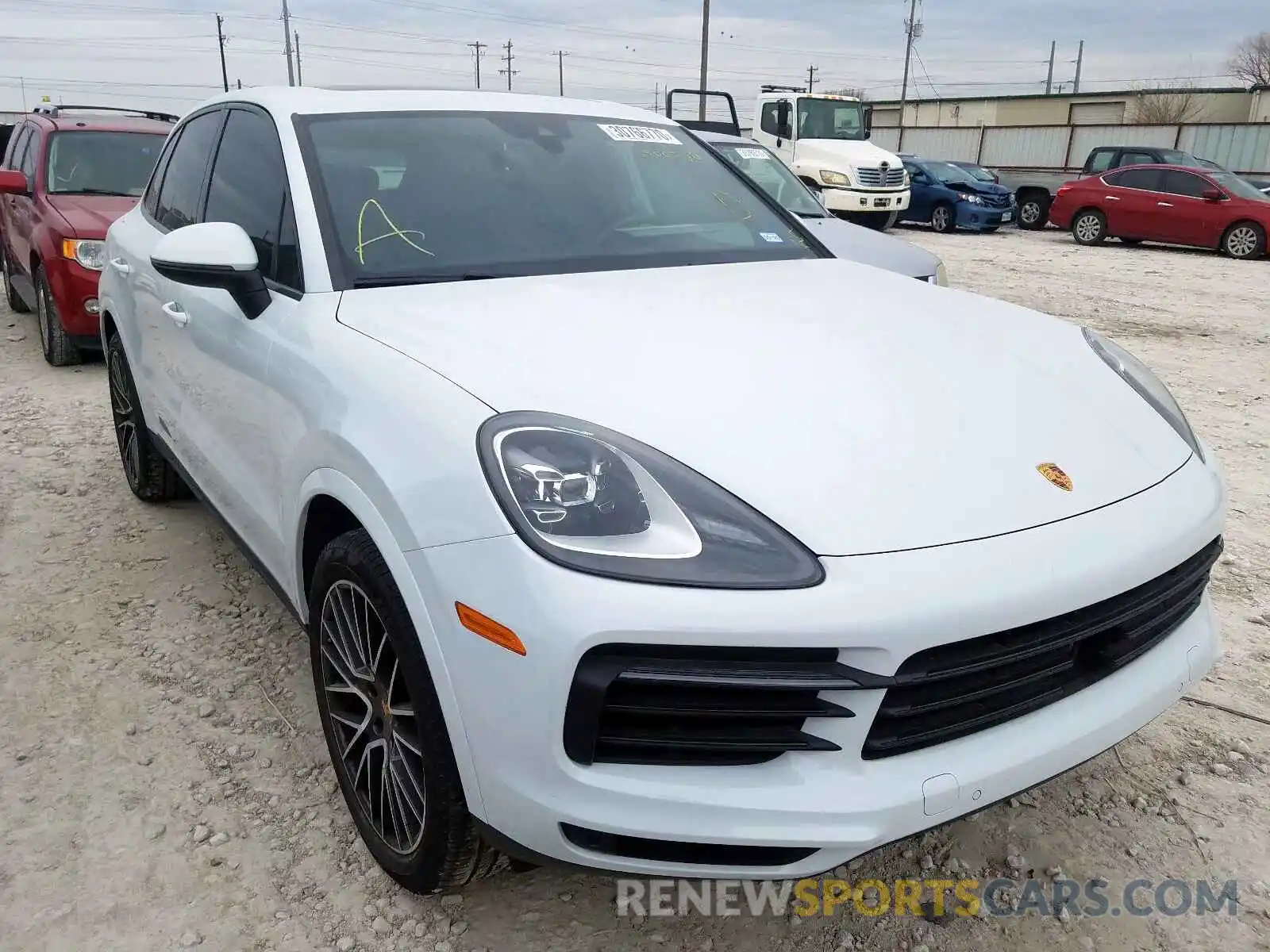 1 Photograph of a damaged car WP1AA2AY5KDA00720 PORSCHE CAYENNE 2019