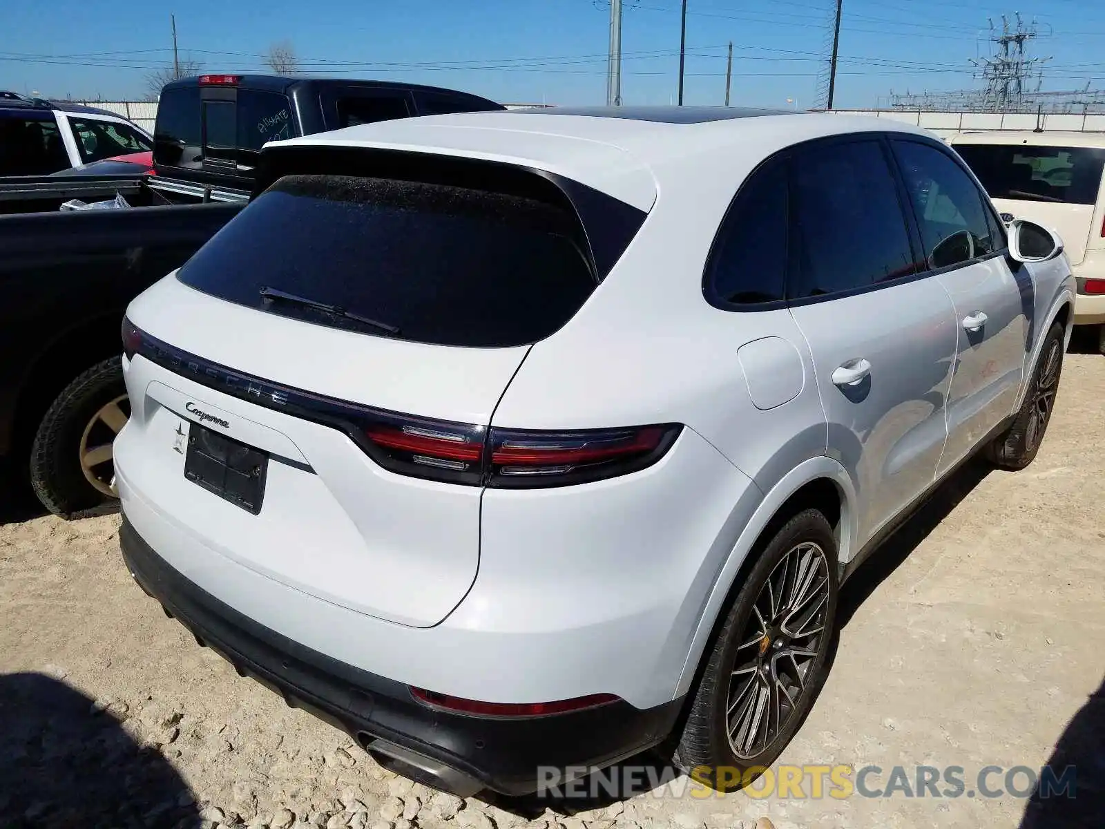 4 Фотография поврежденного автомобиля WP1AA2AY5KDA00720 PORSCHE CAYENNE 2019