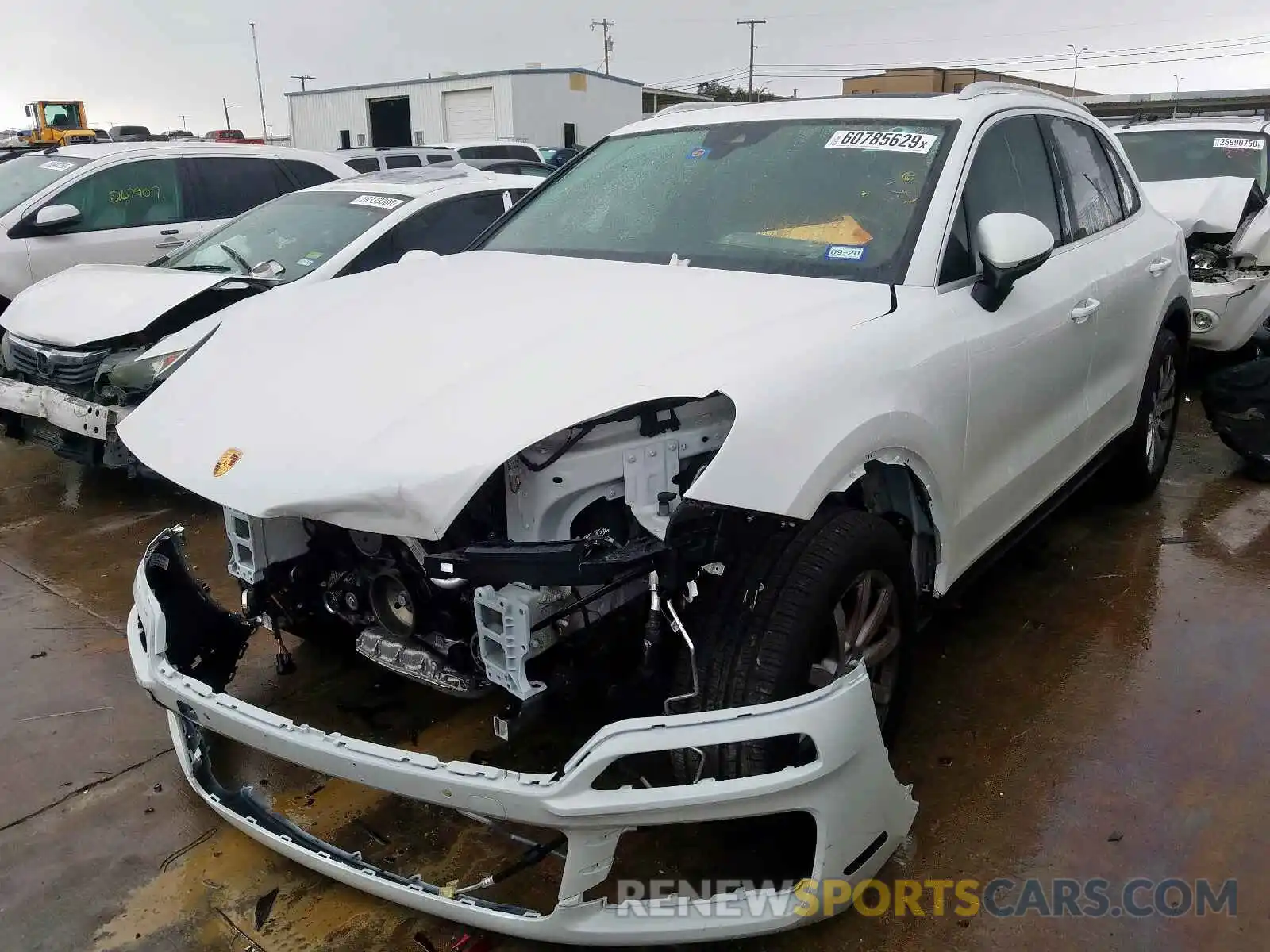 2 Photograph of a damaged car WP1AA2AY5KDA04928 PORSCHE CAYENNE 2019