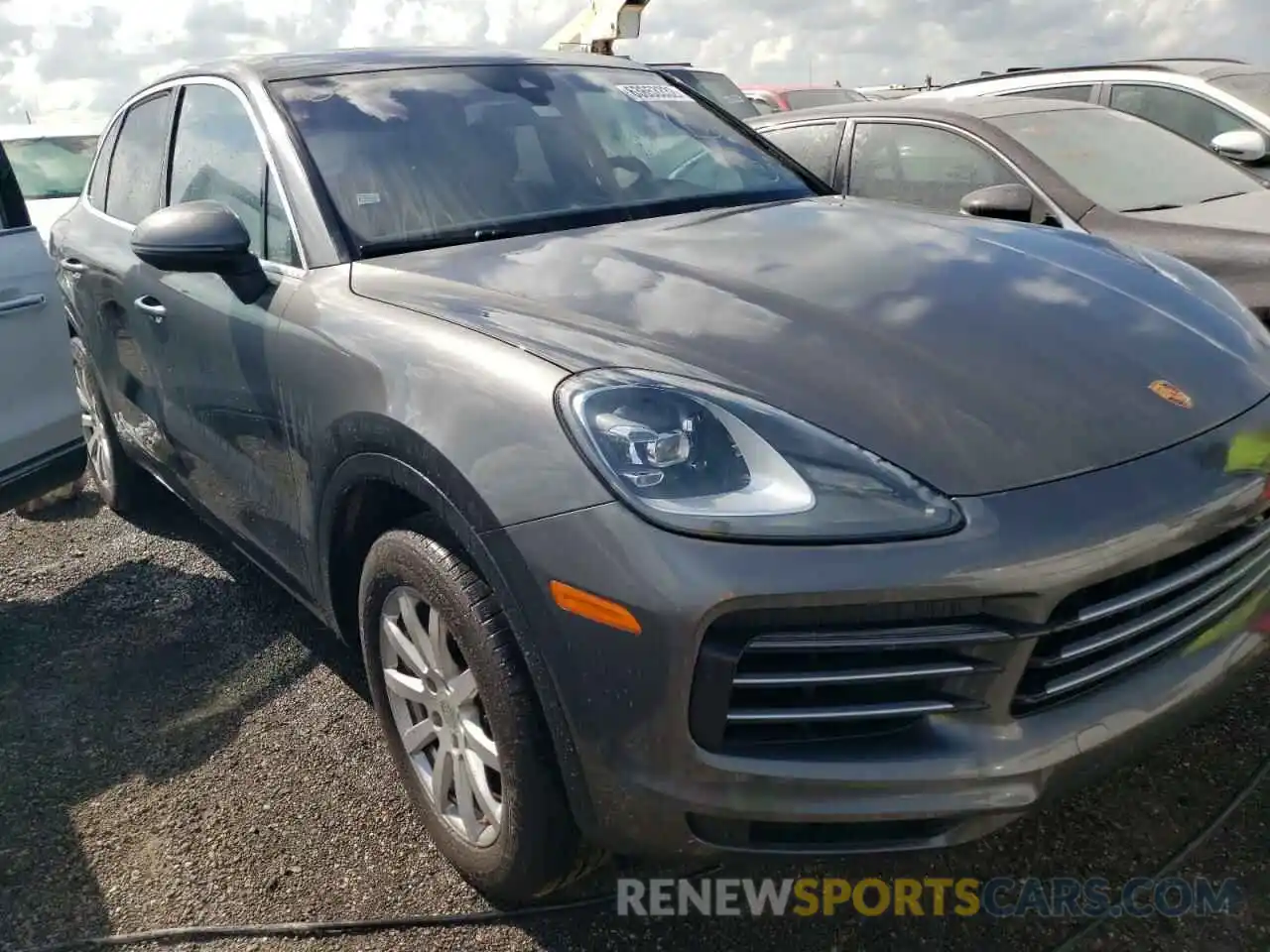 1 Photograph of a damaged car WP1AA2AY5KDA06372 PORSCHE CAYENNE 2019